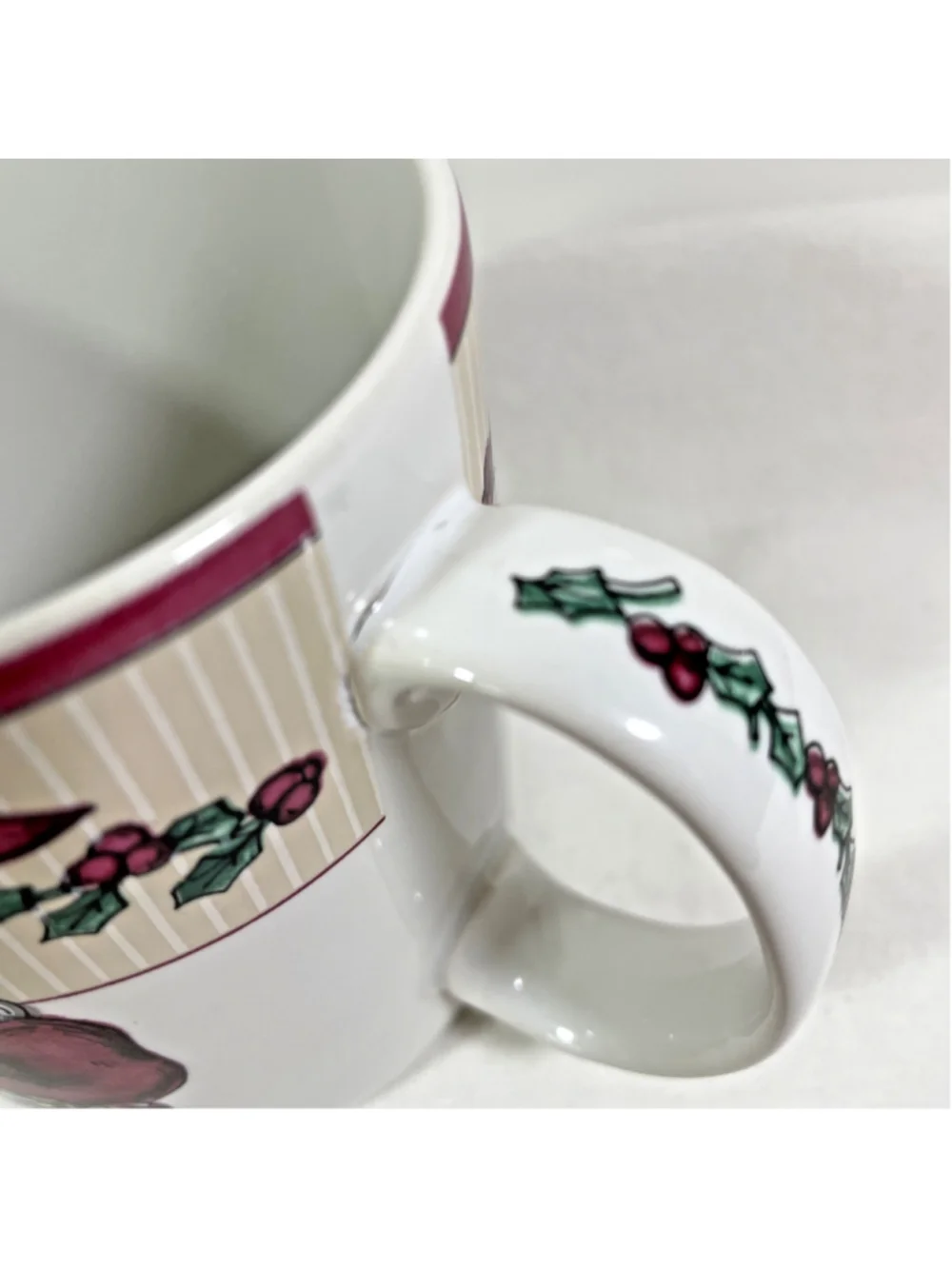 Vintage Fitz and Floyd Santa's List Coffee Tea 4